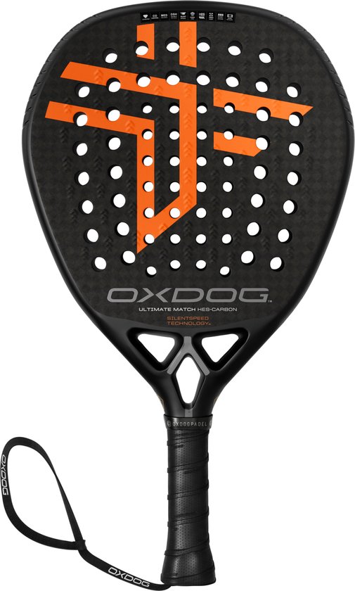 Oxdog Ultimate Match 2025 Padelracket Zilver