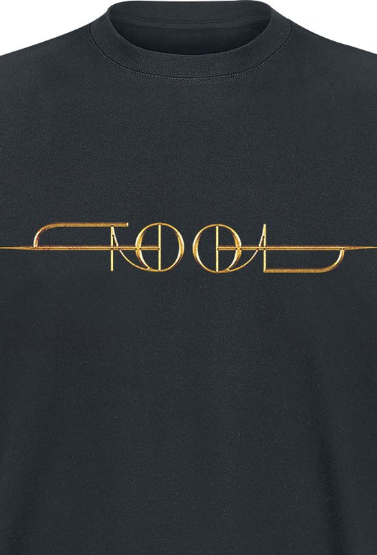 Tool Tshirt Homme -XL- Or ISO Zwart