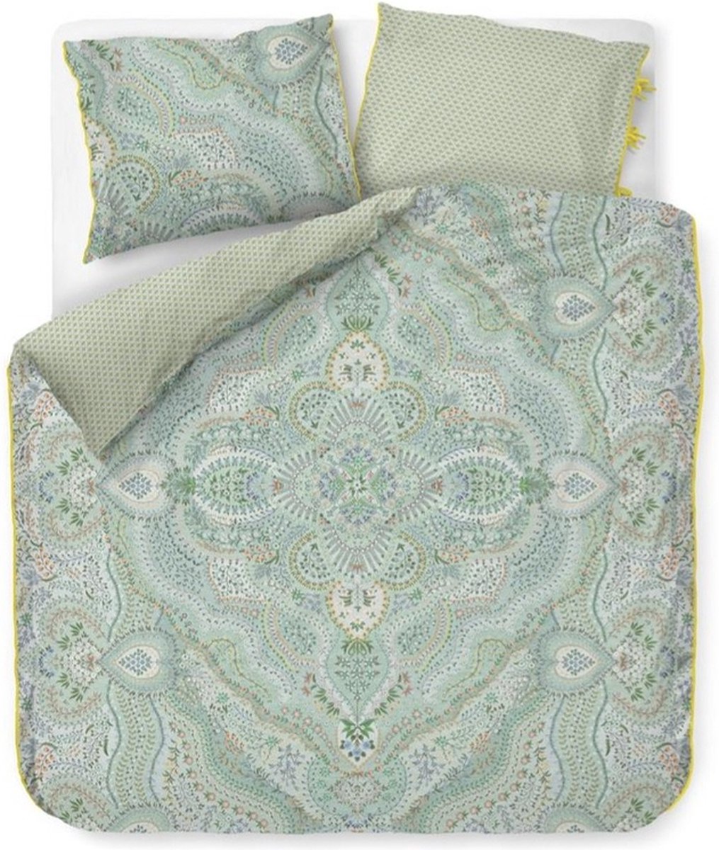 Pip Studio Dekbedovertrek Alfombra Light Blue 2 persoons