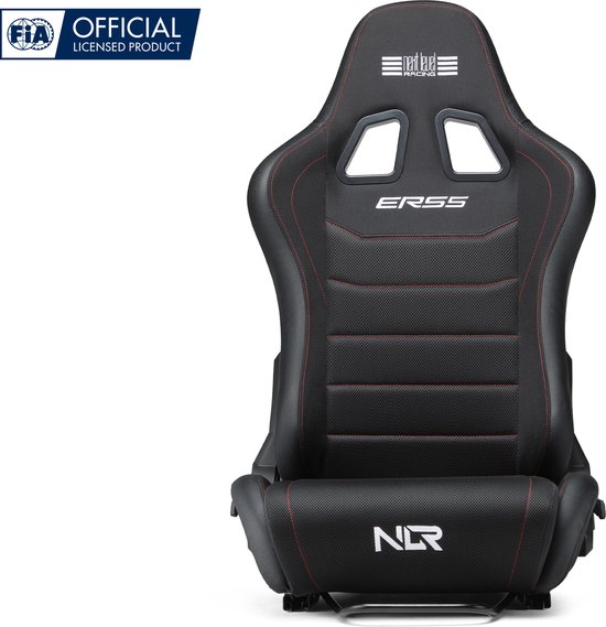 Next Level Racing - ERS5 Elite Racing Stoel - Verstelbare Rugleuning - Stof & Simaero Mesh - Zwart van Merkloos — afbeelding 2