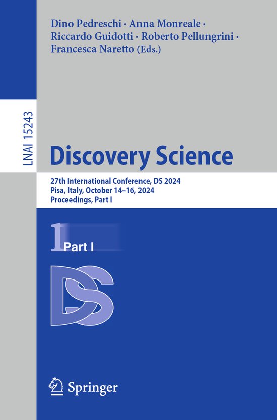 Lecture Notes in Computer Science15243- Discovery Science - cover