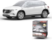 CarComfort Dekzeil voor auto - autozeil halve garage maat L zilver