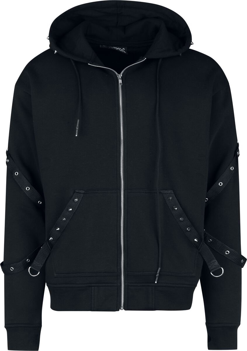 Heartless Cosmo Hood Heren Vest met capuchon - zwart - XL