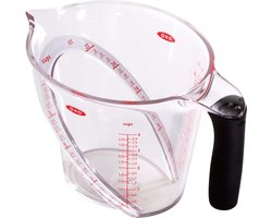 foto van OXO - Maatkan - 1 liter - Van bovenaf leesbaar