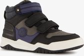 Blue Box hoge jongens sneakers zwart blauw - Maat 29