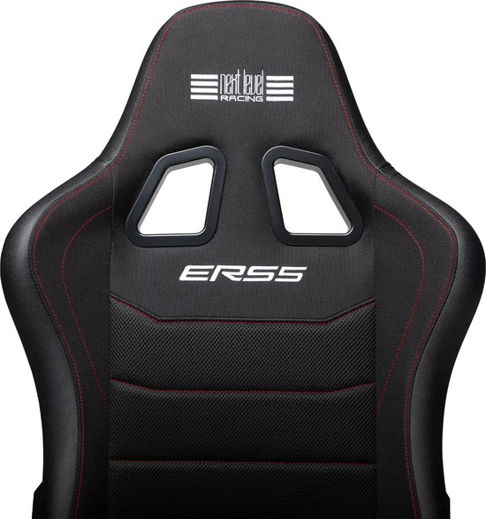 Next Level Racing - ERS5 Elite Racing Stoel - Verstelbare Rugleuning - PU Leer & Suede - Zwart van Merkloos — afbeelding 5