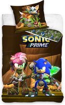 Gameshop: Sonic The Hedgehog - Modern Sonic 1 Persoons Dekbedovertrek  140cm X 200cm