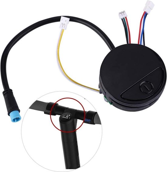 FreeLeben Elektrische Scooter Dashboard, Xiaomi M365 Pro Refit Bluetooth Upgrade Circuit Board Met Screen Cover Instrument Vervanging