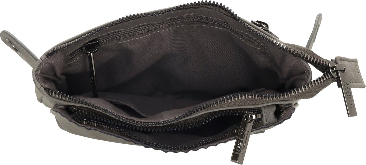 Zebra Trends Lisa Heuptas - Voor Festival - Fanny Pack met Afneembare Heupband - Middengrijs — afbeelding 4