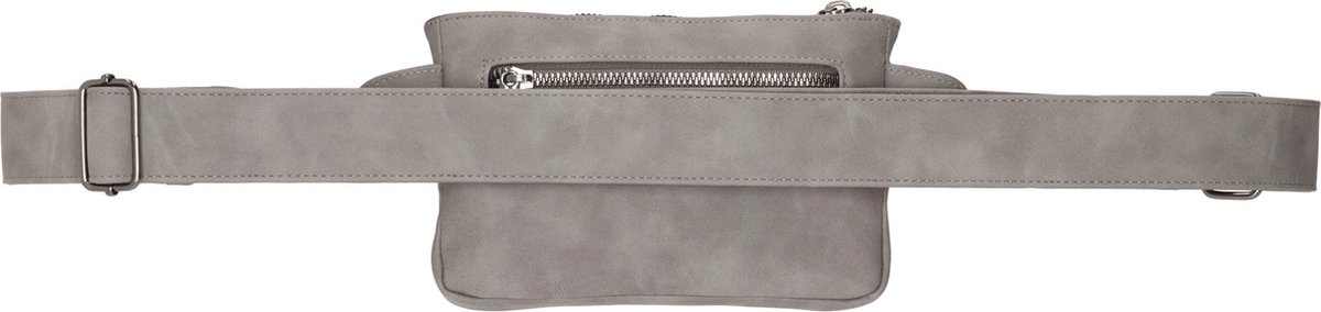 Zebra Trends Lisa Heuptas - Voor Festival - Fanny Pack met Afneembare Heupband - Middengrijs — afbeelding 3