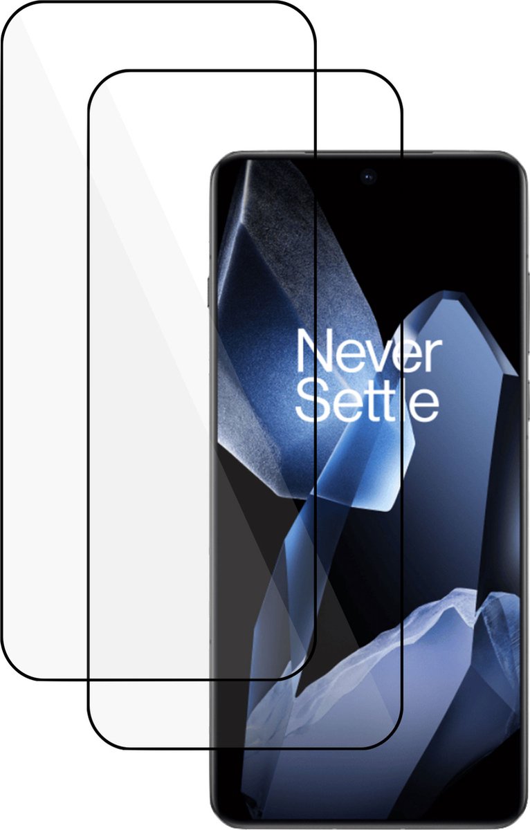 2x Screenprotector geschikt voor OnePlus 13 Screenprotector – Gehard Glas - Proteqt+
