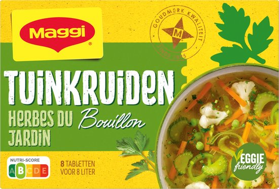 Maggi Bouillon Tuinkruiden - 20 doosjes x 8 blokjes - Voordeelverpakking