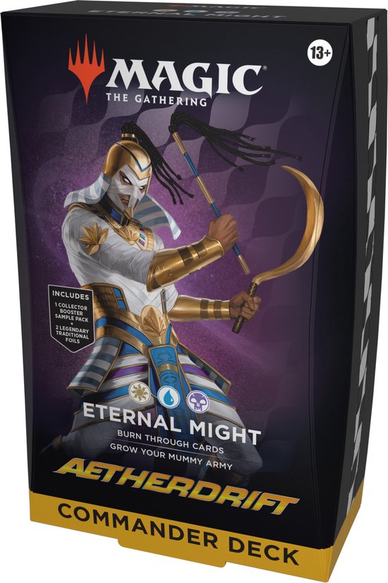 Spelkaarten Aetherdrift Commander-Deck – Eternal Might