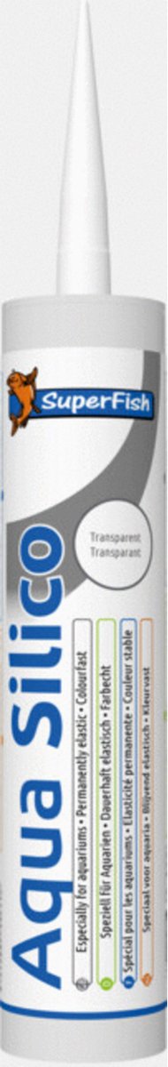 Superfish Aqua Silico - Aquarium Toebehoren - 300 ml Transparant