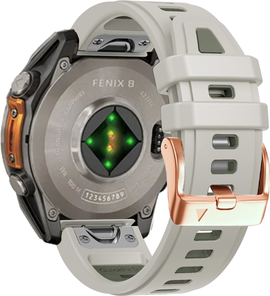 Garmin - Dubbelkleurig Fenix Bandje thumbnail 2