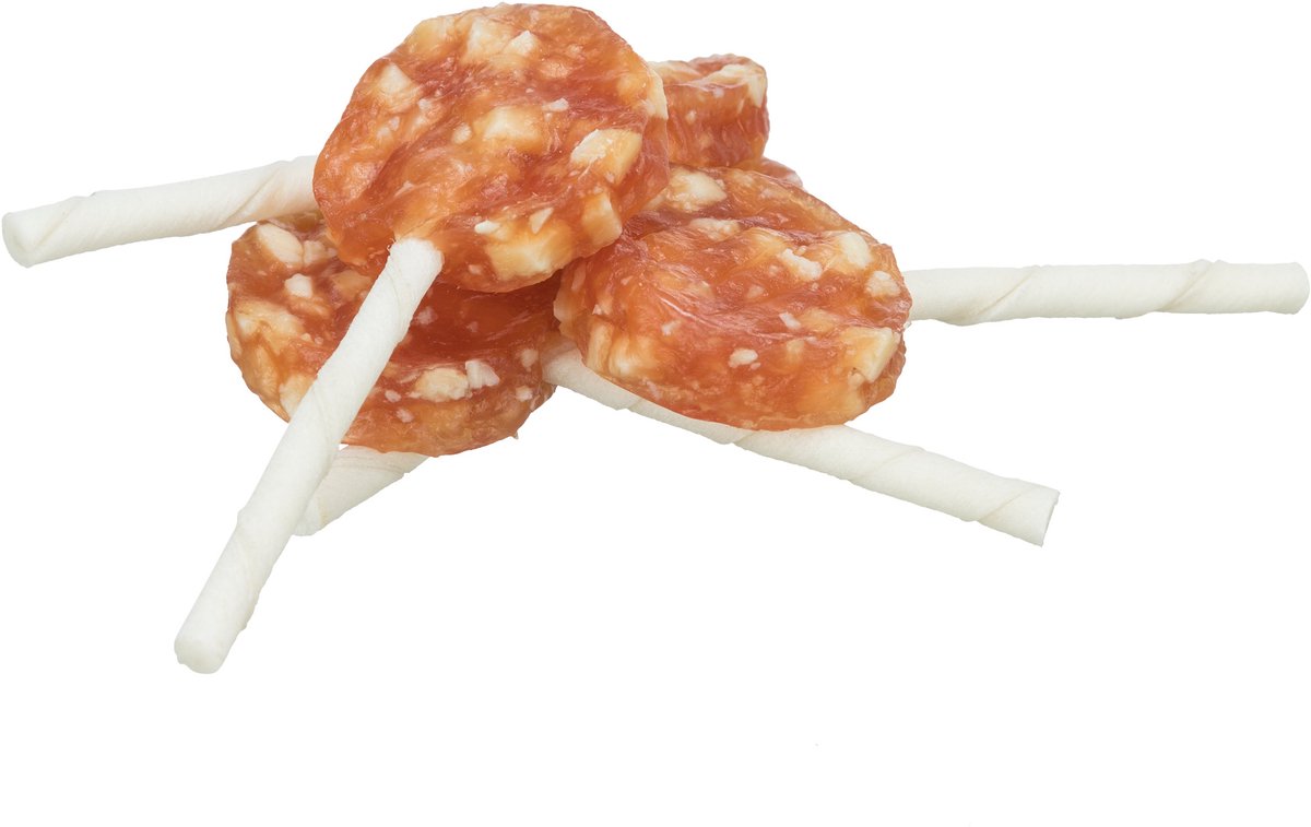 Trixie - Denta Fun - Chicken Cheese Lolly - 10 cm - 50 st