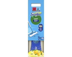 Swiffer Vloerreiniger Startset Met 1 Vloerwisser & 6 Vochtige Vloerdoekjes