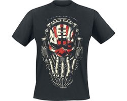Five Finger Death Punch Psychonaut Heren T-shirt - zwart - M