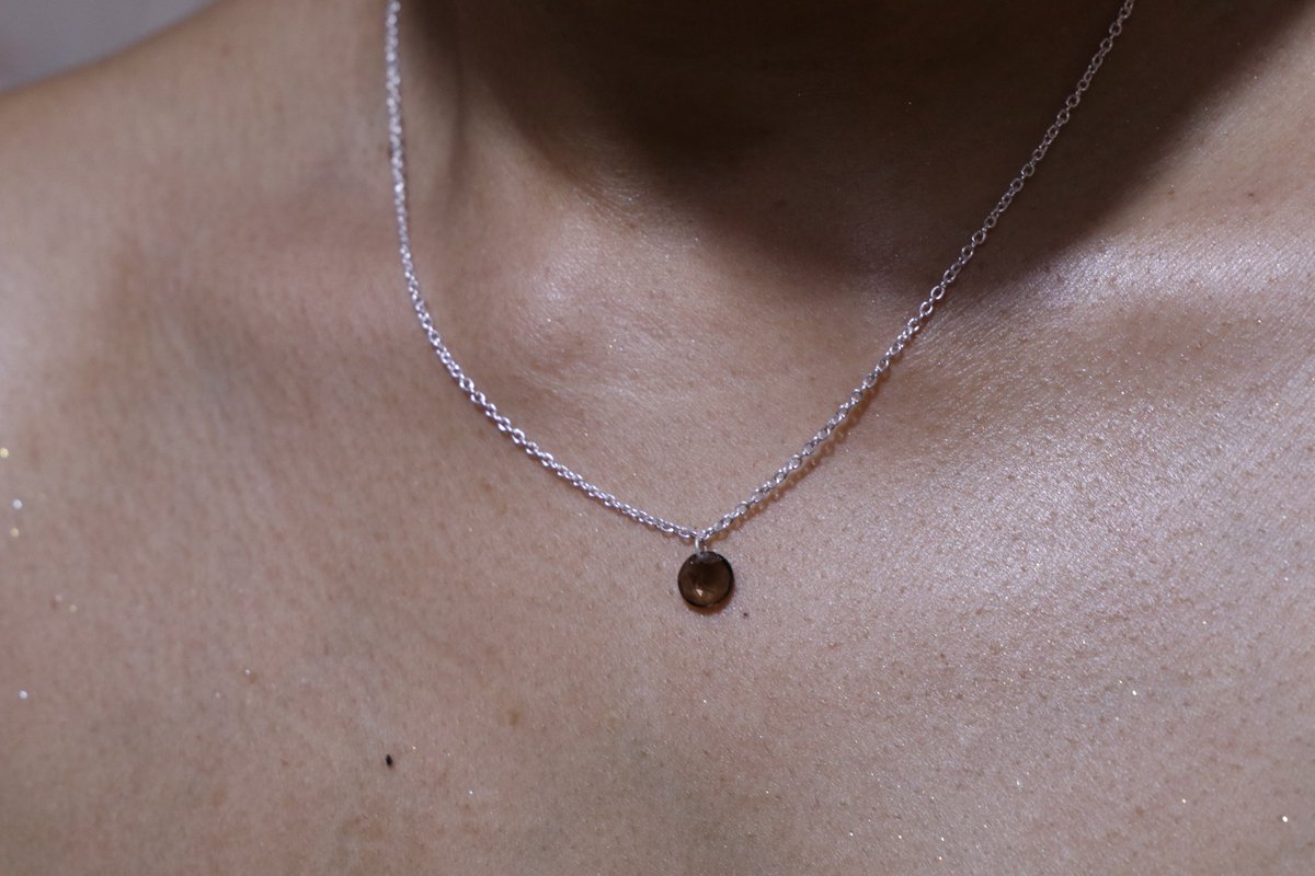 Smokey Topaas edelsteen ketting