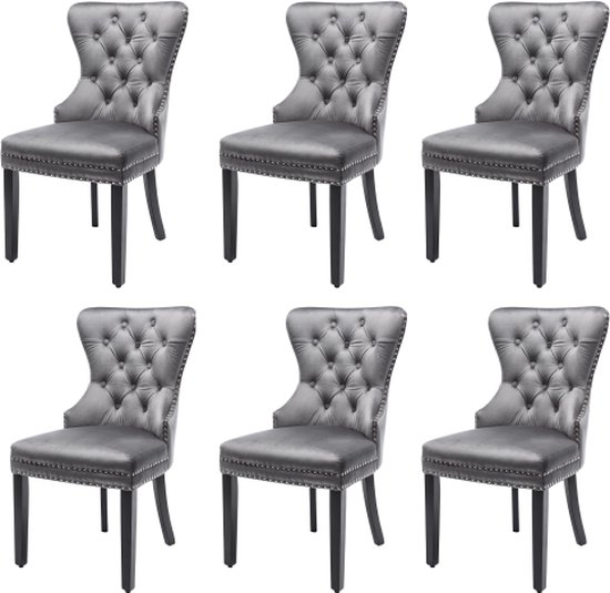 CLIPOP Eetkamerstoelen, draaibare set van 2 met armleuningen