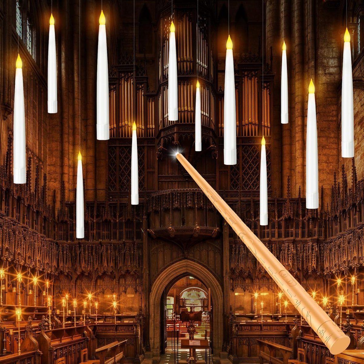 Floating Candles - Vliegende Kaarsen - Hangende Kaarsen - Kaarsen