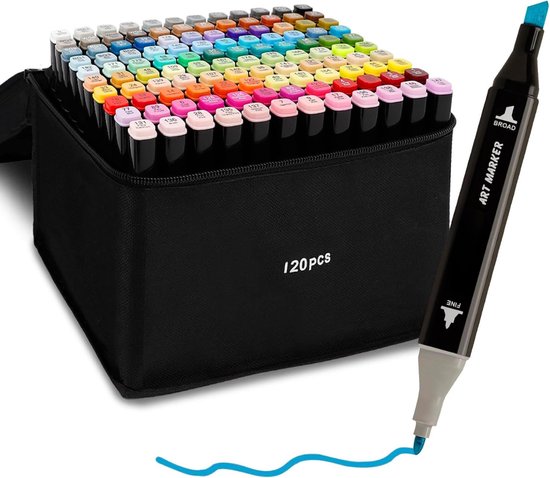 Art Sensations Nassau Alcohol Ink Dual Markers Set 168 Stuks (AR0113/2