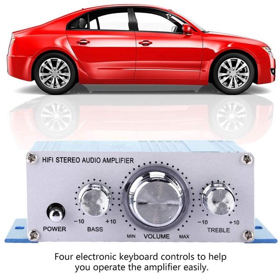 Gorgeri Auto Stereo Audio Versterker Luidspreker Eindversterker 12 V