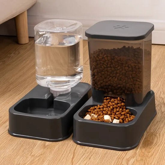 2-in-1 Automatische Voeder- en Waterdispenser Set voor - 2-in-1 - €49,95