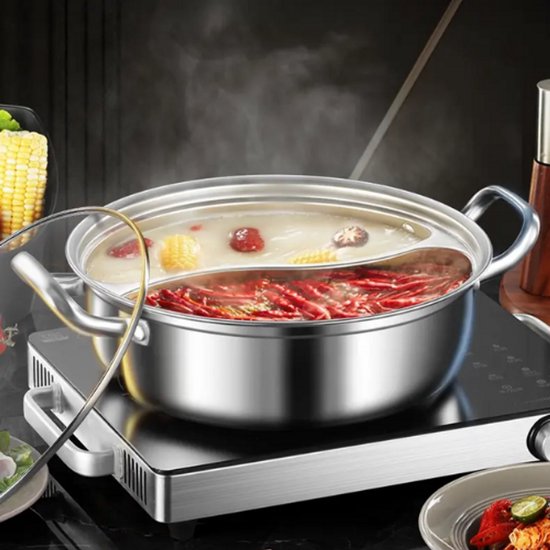 Elektrische fonduepan met grillplaat - Living with tea Elektrische fonduepan met grillplaat - Living with tea
