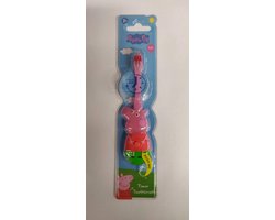 Peppa pig tandenborstel (blauw jasje)