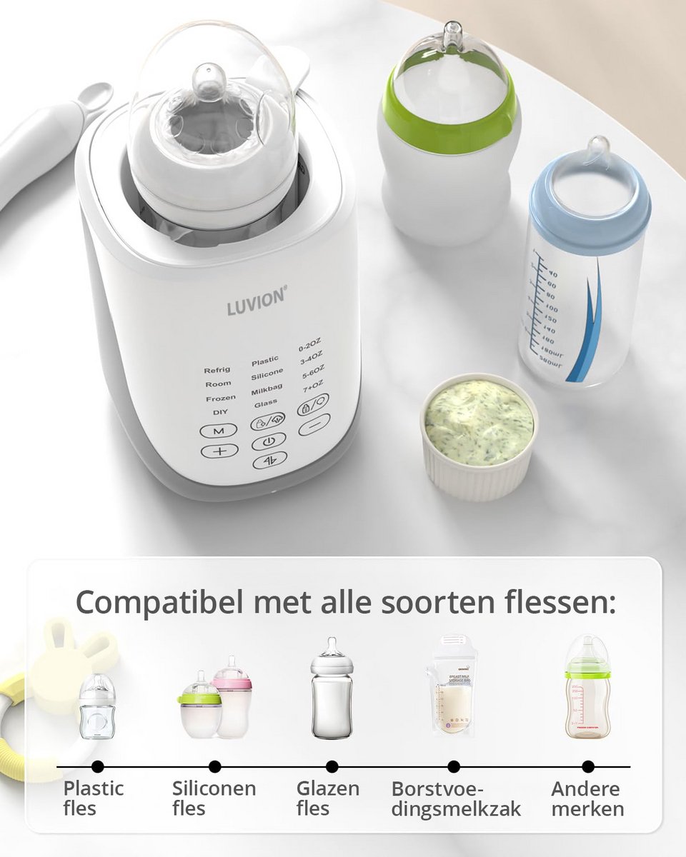 LUVION Smartlift PRO Flessenwarmer thumbnail 4