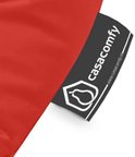 Label van Casacomfy met logo en website.