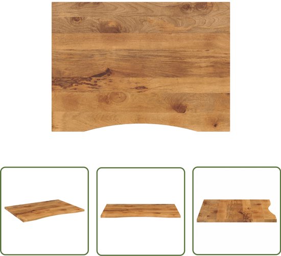 Bureau 180x120x76 Cm Bois De Manguier Massif