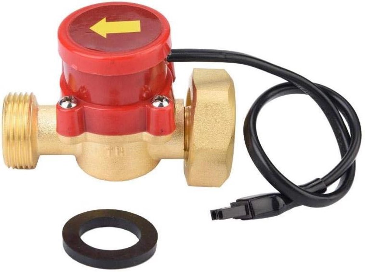 Waterstroomschakelaar G1-G3/4-draads waterstroomregelingsschakelaar 220V Flowsensor Druk Automatische stroomregelingsschakelaar