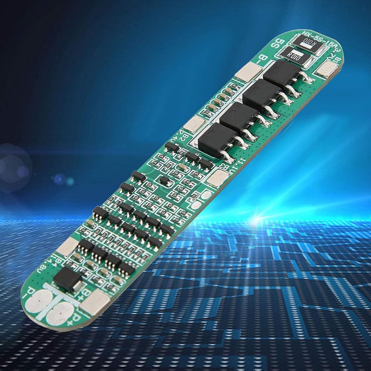 Opladen Beschermingskaart Li-ion Batterij BMS 5S 18.5V/21V 15A voor Lithium Batterij
