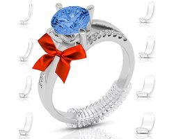 Kitian Ringverkleiner Transparant - 14-Delige Set - Makkelijk Elke Ring Kleiner Maken - Ring Verkleiner Onzichtbaar - Ring Adjuster