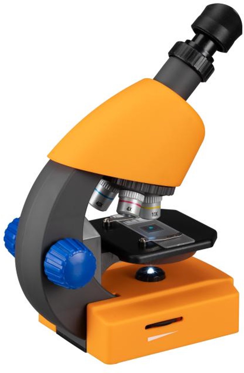 Bresser Junior Microscoop - Vergroting 40x-640x - Incl. Koffer, Preparaten en Accessoires — afbeelding 4