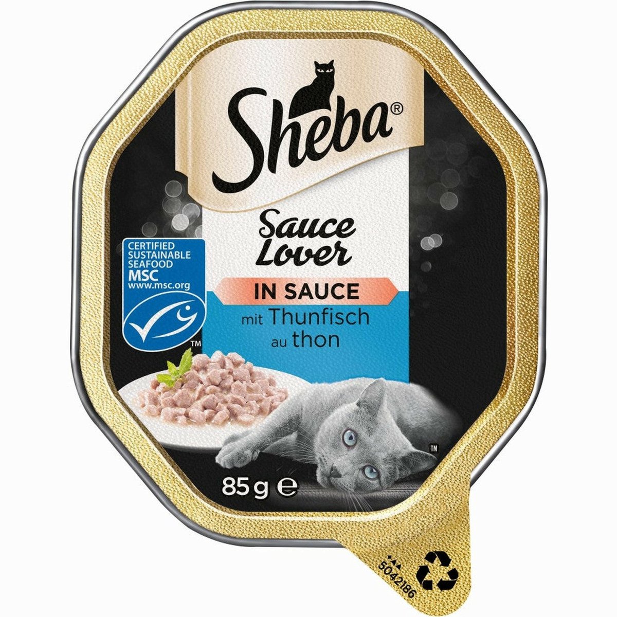 Sheba Bowl Saus Lover 22x85g - met tonijn