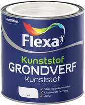 Bol.com Flexa - Grondverf Kunststof - Wit - 250 Milliliter aanbieding