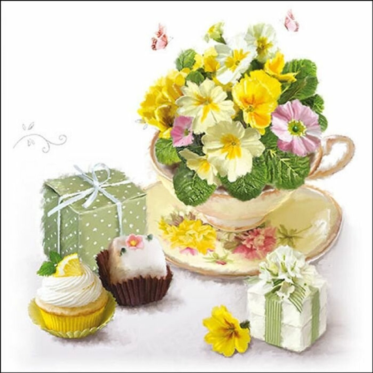 Ambiente - Lunch servetten - Tea Surprise