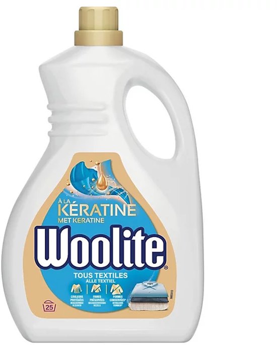 Woolite - Wasmiddel - Vloeibaar - Alle textiel - 33wb/2L