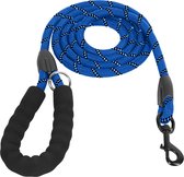 KCMultisupplies Laisse pour chien 2 mètres – Laisse réfléchissante pour chien – Avec poignée rembourrée – Convient aux grands et petits Chiens – Laisse en nylon