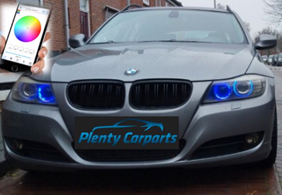 Ensemble de lampes RGB Angel Eyes pour BMW Série 1-3-5 X5 et X6, version LED Color !