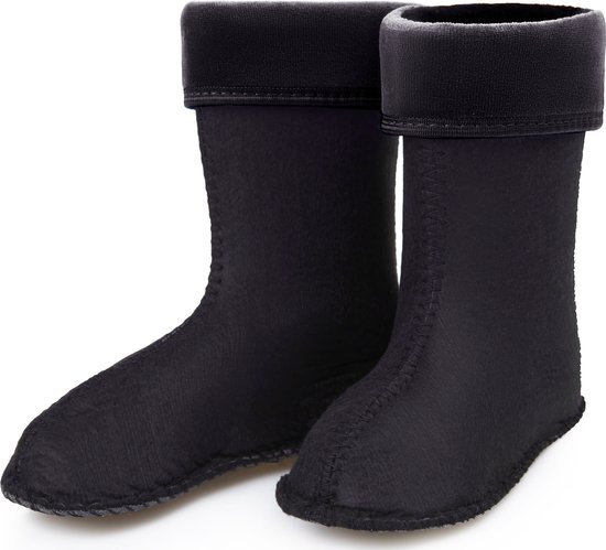 Foto: Ladeheid sokken voor regenlaarzen modell la kl eva kids en kl050 fleecesokken 23 zwart la kl 045