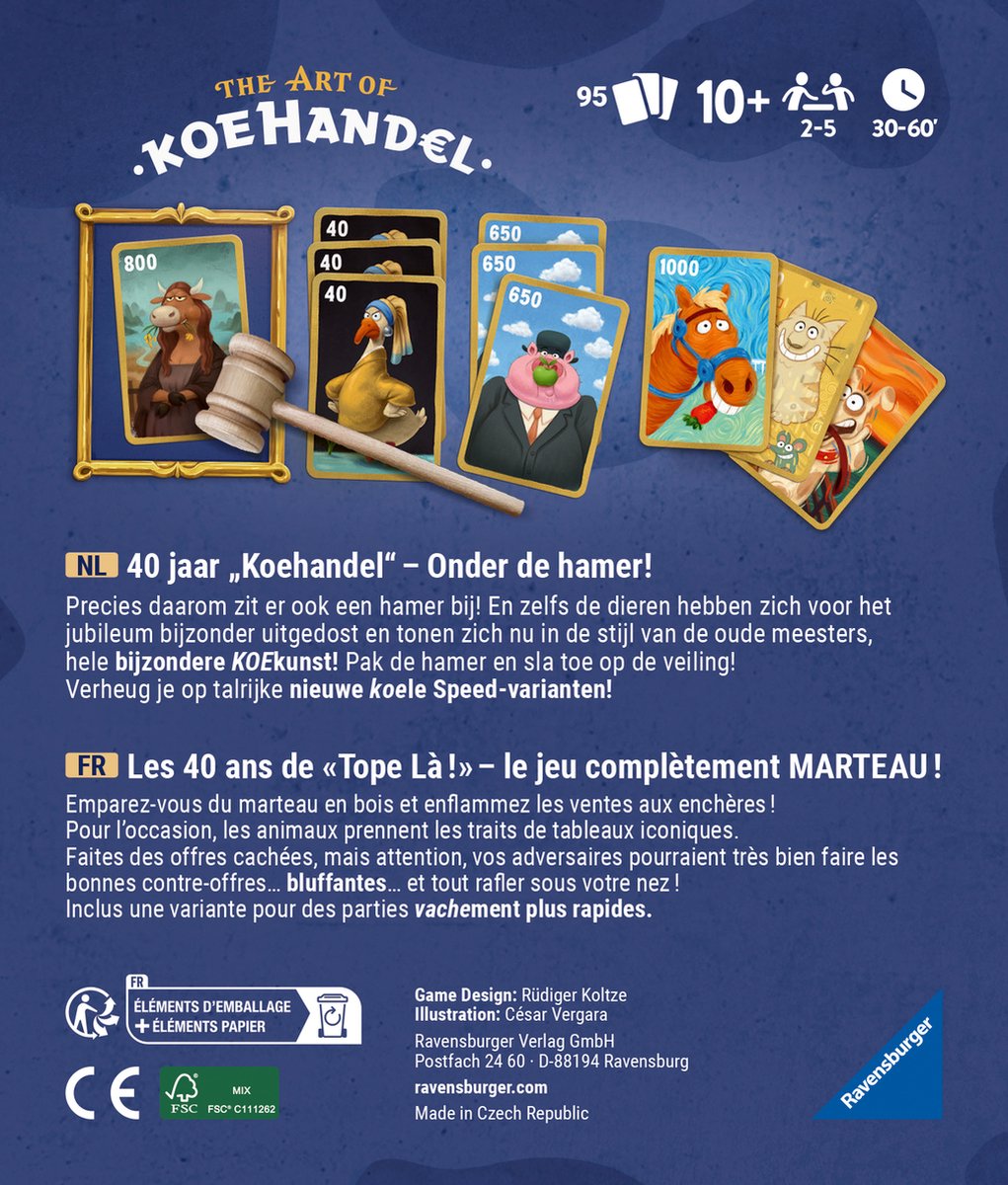 Ravensburger - Koehandel 40 Jaar - Bordspel - Jubileumeditie — afbeelding 4