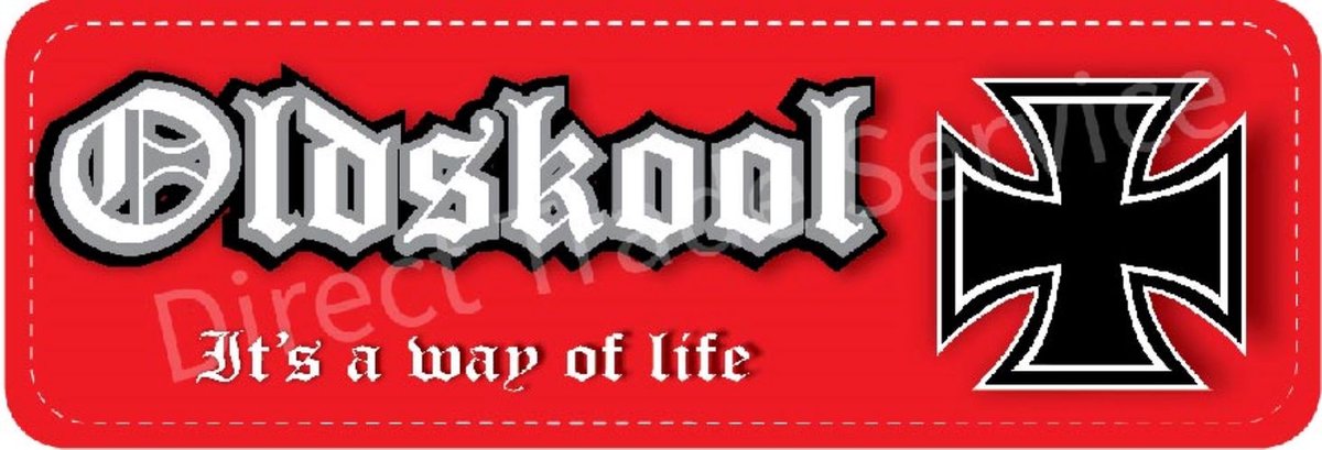 Dashboardmat Old Skool Cross voor auto, vrachtwagen, caravan, tractor, enz