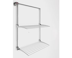 Foxydry Wall Plus 128 cm wanddroogrek -bediening links- 128 x 52 x 137 cm