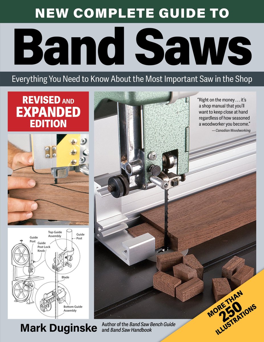 Omslag van New Complete Guide to Band Saws, Revised and Expanded Edition