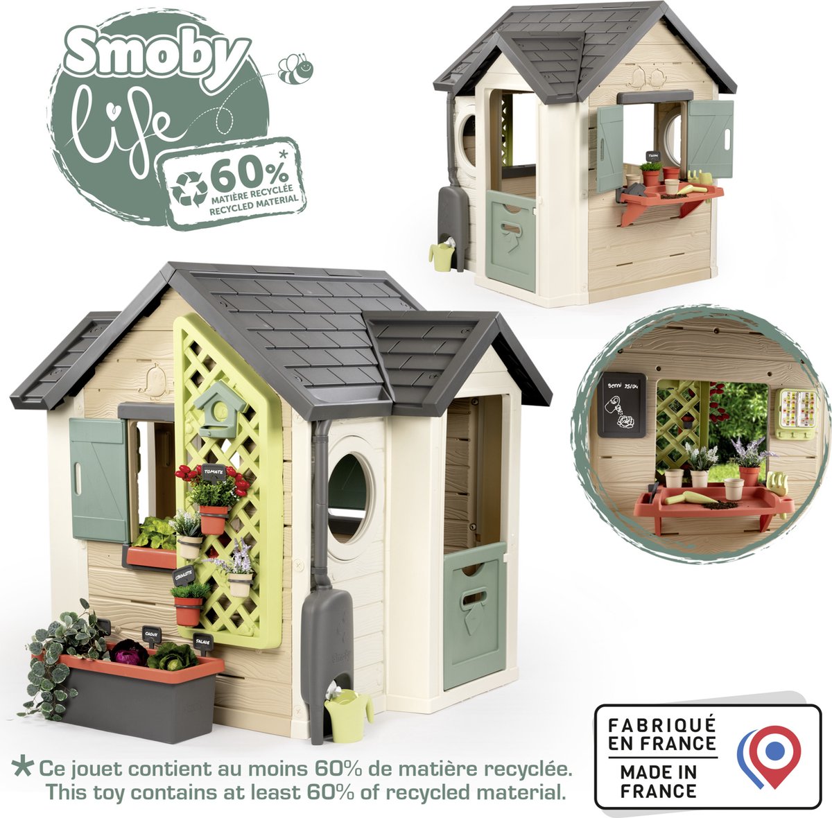 Smoby - Smoby Life - Garden House - Speelhuis - Accessoires - Vanaf 2 jaar — afbeelding 9