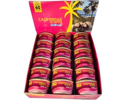 California Scents Coronado Cherry – 18 Stuks Zonder Deksel | Auto Luchtverfrisser Geurblikjes | Spillproof & Langdurige Geur